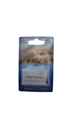 شمع تقويم الأسنان شرائح  5 قطع