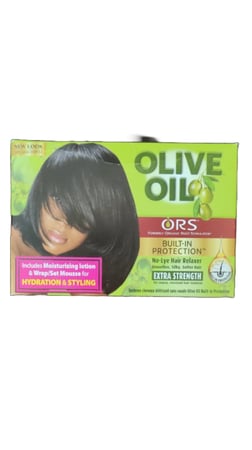 أو أر إس مجموعة زيت الزيتون لتنعيم الشعر  OLIVE OIL  ORS