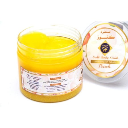 كنوز سكريتس صنفرة جسم ملح البحر الميت بالاناناس٥٠٠مل