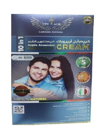 صبغة شعر كريم ابل أريروبك لون أسود  طبيعي لامع VINTAGE