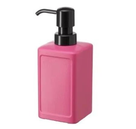 موزع صابون لون زهري 450ml