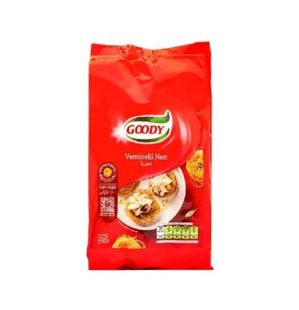 قودي مكرونة شعيرية حجم 250 جرام