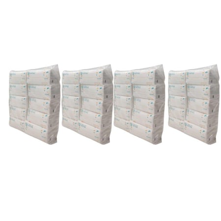 كرتون مناديل تمام 600 منديل - { كرتون 4 شد }