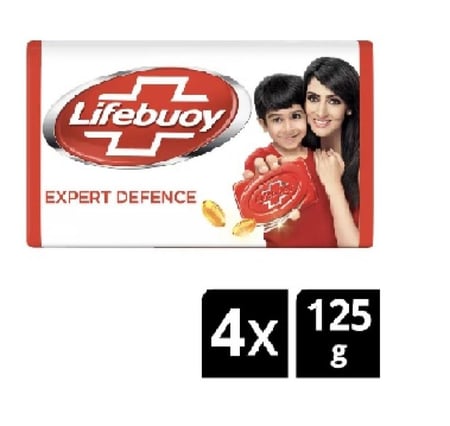 صابون  لايف بوي 125 جرام  3+1