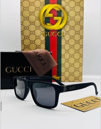 نظارة رجالي   فخمة قوتشي   جدا مع ملحقات