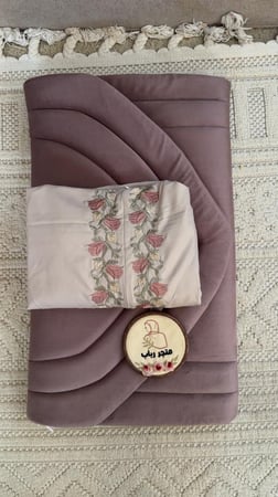 طقم  صلاة  سحاب + سجاد مع شرشف  سحاب