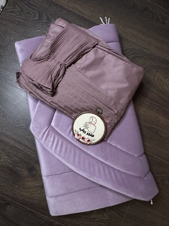 طقم صلاة + سجاد مع شرشف + هدية مجانية