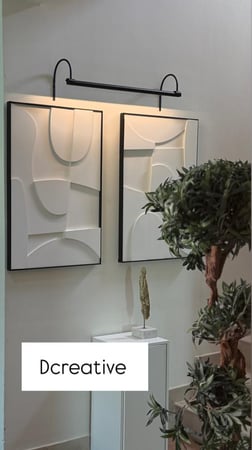 اضاءة لوحات مقاس 80 سم أسود بسعة بطارية الاعلى على الاطلاق 8000مل أمبير