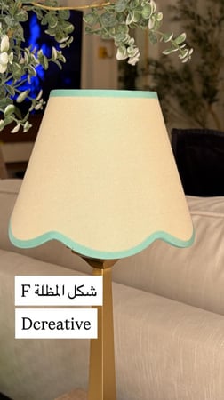 ابجورة  طاولات ذهبي مطفي بطول 40 سم