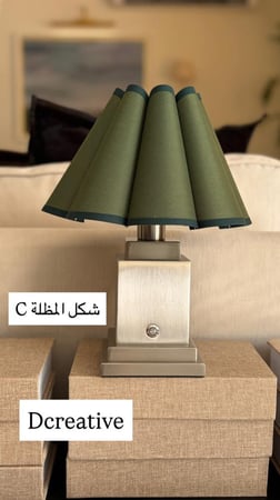 اضاءة طاولة VIP فضي