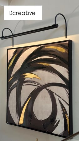 اضاءة لوحات مقاس 80 سم أسود بسعة بطارية الاعلى على الاطلاق 8000مل أمبير