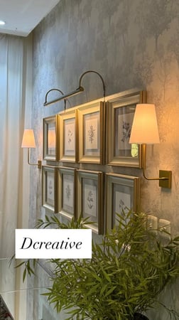 اضاءة ذهبي  بطول 39 سم وبسعة بطارية 4800مل امبير