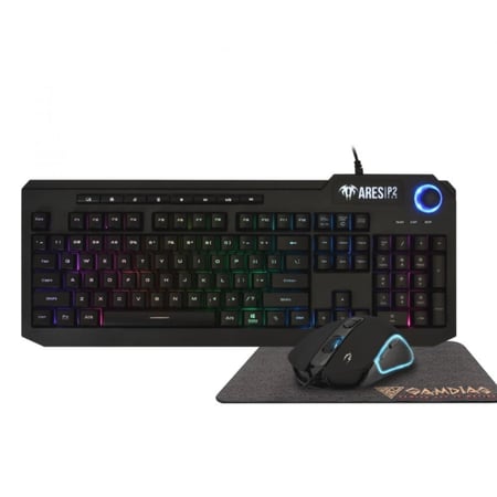 ماوس وكيبورد قيمنق |GAMDIAS ARES P2