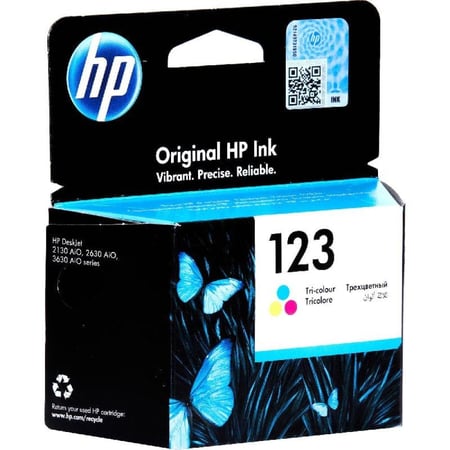 اتش بي 123  HP عبوة حبر سائل ملون