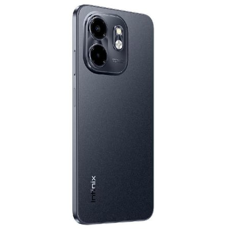 انفنيكس سمارت 9 - 128/8GB بذاكرة رام سعة 4+4 جيجابايت يدعم تقنية 4G بلون أسود معدني