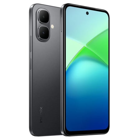 جوال انفنيكس سمارت 10 ذاكرة 128/8GB (رام موسعة 4+4) لون أسود