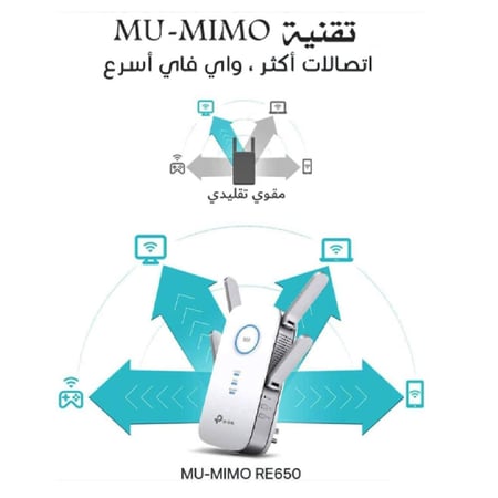 مقوي شبكة تي بي لينك AC2600