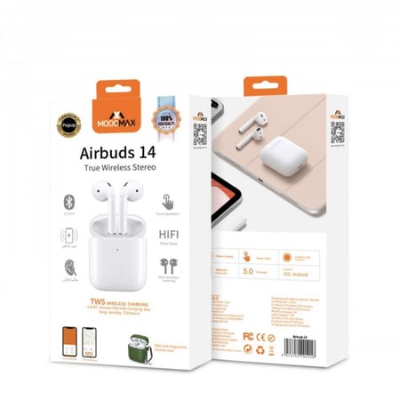سماعة بلوتوث ايربودز 14 من موج ماكس