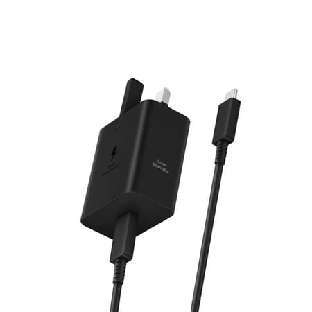 سامسونج شاحن جداري تايب سي بقوة 45 واط مع كابل