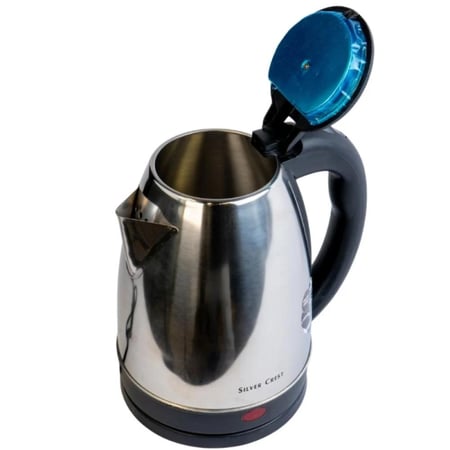 غلاية كهربائية سيلفر كريست من الستانلس ستيل سعة 2 لتر بقوة 1500 واط