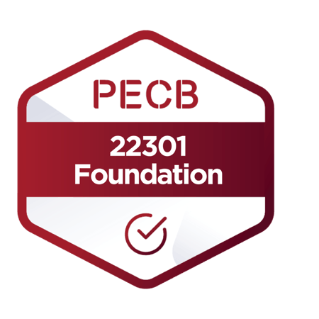 ISO/IEC 22301 Foundation من PECB