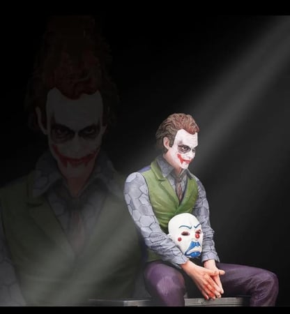 تعليقة الجوكر للسيارة، مقاس ٣٠ سم، فلم باتمان (Dark Knight)