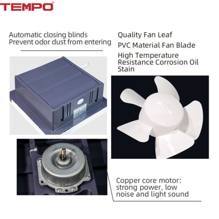 مروحة شفط مقاس 25X25 ديكور