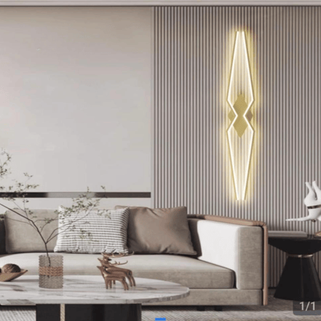 أبليك حائط LED عصري بتصميم مزدوج