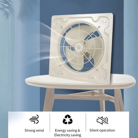 مروحة شفط حديد 20 مقاس 25*25