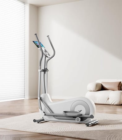 دراجة تمارين إليبتكال Merach E27 – مقاومة متعددة | شاشة LCD | لا تحتاج كهرباء | تتحمّل 150 كغ | تمرين منخفض التأثير وآمن للمفاصل ‍♂️