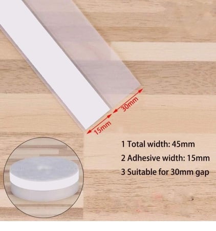 شريط ختم السيليكون و شريط سفلي للباب لاصق للأبواب وفجوات النوافذ من سيليكون مضاد للغبار مضاد للصدمات