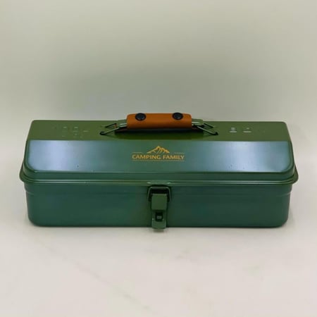 صندوق طقم عزبة شاي متكامل، وهو مثالي للرحلات والتخييم [1، 2].