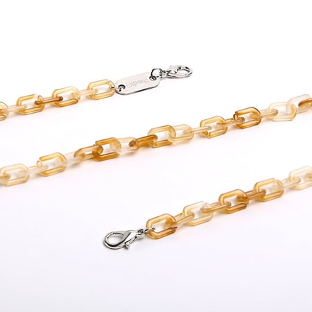 سلسلة النظارات لون عسلي - متجر تفصيل نظارات اكسباند