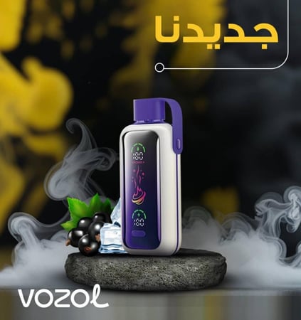 VOZOL سحبة سيجارة فوزول ستار 20000 شفطة عدة نكهات 50 نيكوتين استخدام مره واحده