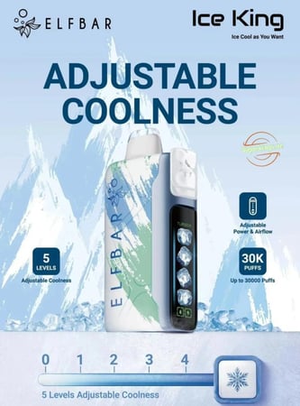 الف بار ايس كينق 30000 - Elfbar Ice King