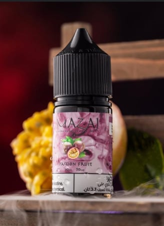 مزاج باشن فروت سولت الاصدار القديم - Passion Fruit Mazaj salt