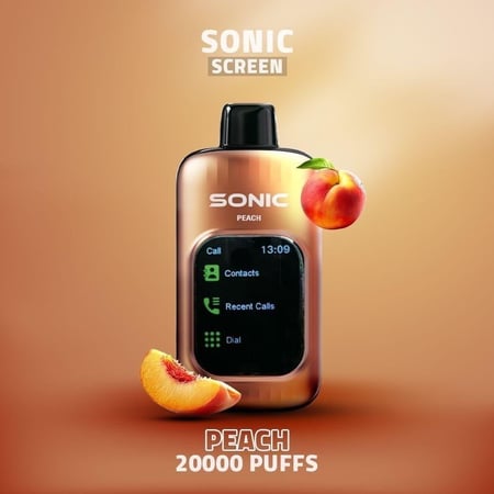 سحبة سونيك سكرين 20000 الف سحبة SONIC SCREEN 20000 PUFFS