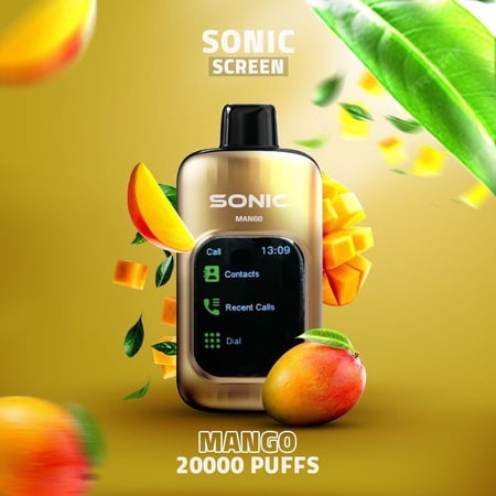 سحبة سونيك سكرين 20000 الف سحبة SONIC SCREEN 20000 PUFFS