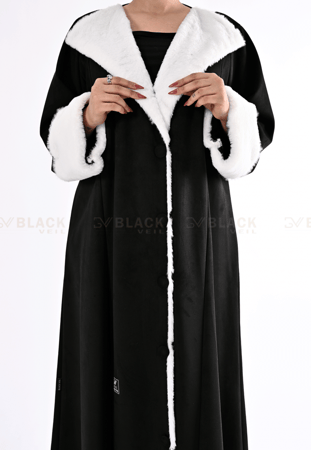 تفاصيل ياقة العباية