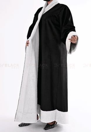 صور العباية من الداخ بالصوف الابيض