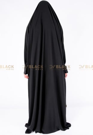 عباية رأس بقماش حرير التميز الناعم