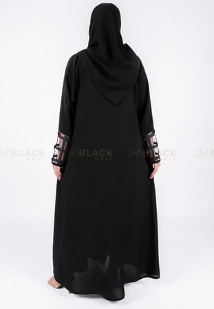 عباية كتف كم دانتيل