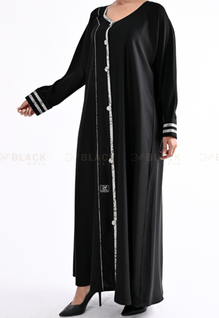 عباية كتف كم مقلوب