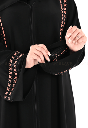 عباية كتف مطرز