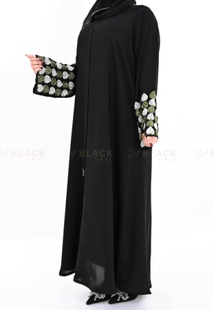 عباية كتف مطرز