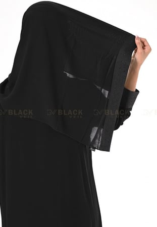 عباية كتف مطرز