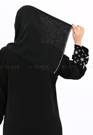 عباية كتف مطرز