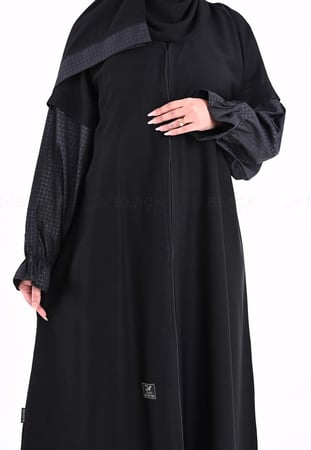 عباية كم منقط زم