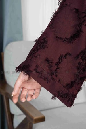 عباية كريب شتوي