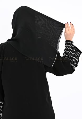 عباية كتف مطرز